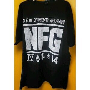 New Found Glory T Shirt Resurrection Pop Punk Rock Band T Shirt XL Excellent B7